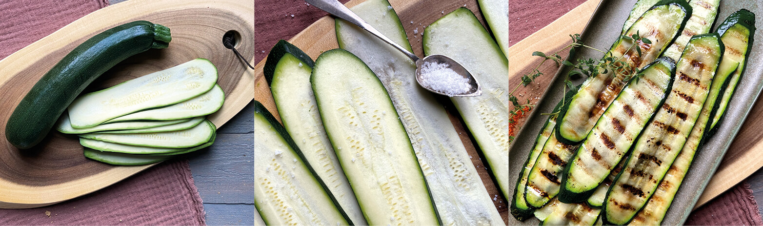 geroosterde courgettes